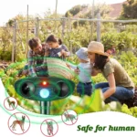 EcoGuard Solar Ultrasonic Animal Deterrent - Hình 8