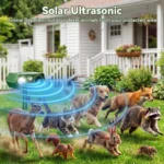 GardenGuard Solar Ultrasonic Animal Repeller - Hình 3
