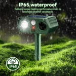 GardenGuard Solar Ultrasonic Animal Repeller - Hình 5