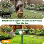 GardenGuard Solar Ultrasonic Animal Repeller - Hình 6