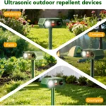 GardenGuard Solar Ultrasonic Animal Repeller - Hình 7