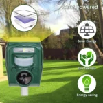Broox Solar Ultrasonic Animal Repeller - Hình 3