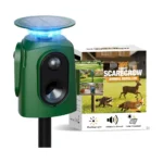 360 Solar Ultrasonic Animal Repellent