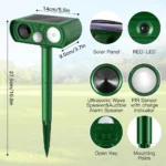 Green Solar Ultrasonic Pest Deterrent - Hình 2