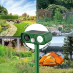 Green Solar Ultrasonic Pest Deterrent - Hình 7