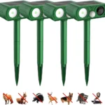 Green Solar Ultrasonic Pest Deterrent - Hình 8