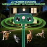 Green Solar Ultrasonic Animal Repeller - Hình 4