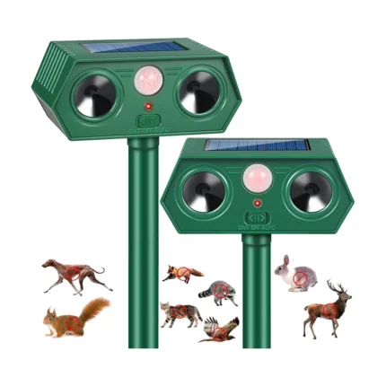 Green Solar Ultrasonic Animal Repeller