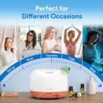 AuraMist 500ml White Wood Grain Diffuser — view 6