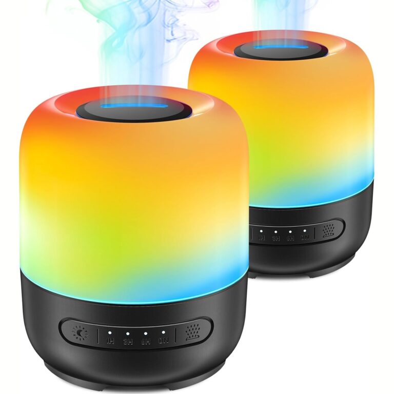 AromaGlow Colour-Changing Ultrasonic Diffuser