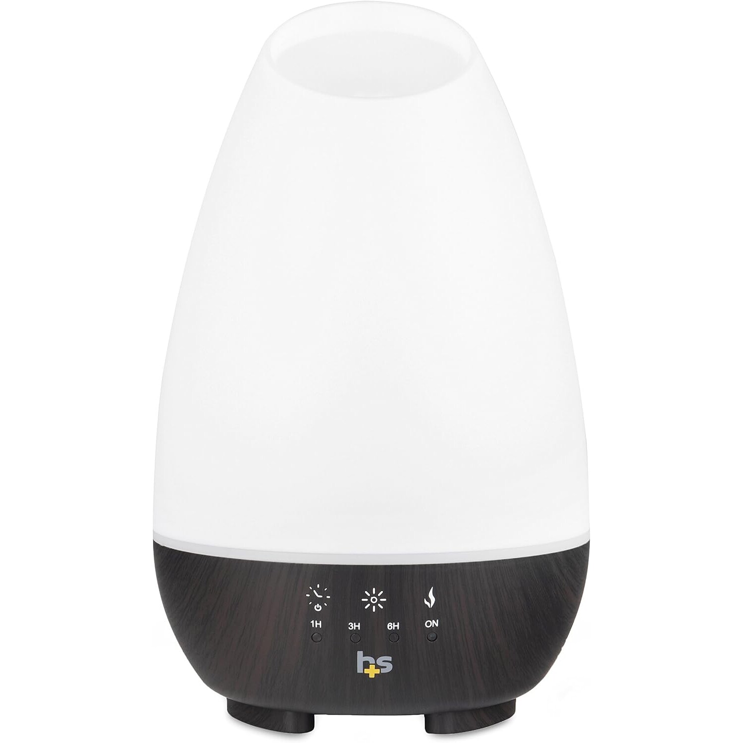 Mistvale 500ml LED Essential Oil Diffuser with Wood Grain Base Mistvale 500ml LED Essential Oil Diffuser with Wood Grain Base