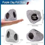 Natural Stone Look Betta Fish Cave for Aquarium — view 2