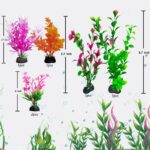 Vibrant Plastic Aquarium Plant Set – Non-Toxic Fish Tank Decor — view 4