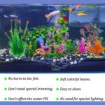 Vibrant Plastic Aquarium Plant Set – Non-Toxic Fish Tank Decor — view 5