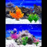 Vibrant Plastic Aquarium Plant Set – Non-Toxic Fish Tank Decor — view 7