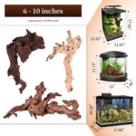Natural Aquarium Driftwood Assortment – 6-10 Inch Aquatic Decor — view 2