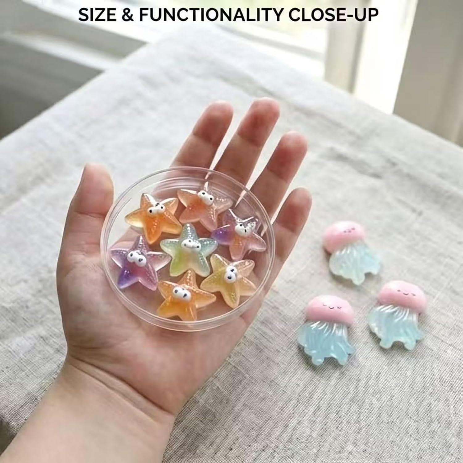 Assorted Mini Ocean Animal Aquarium Decor — view 2