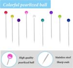 Multi-Color Pearl Head Pins – photo 4