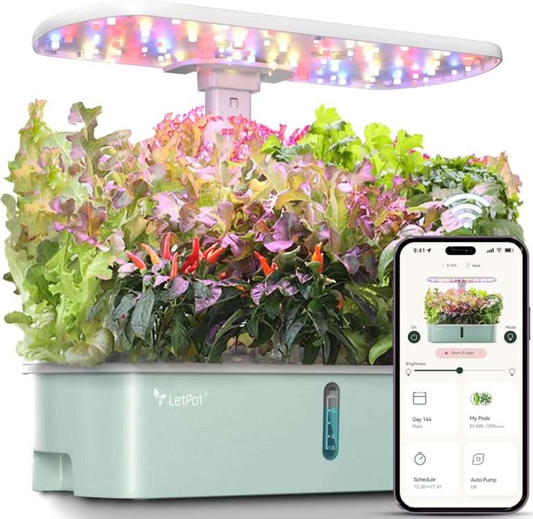 Smart Hydroponic Garden System with App Control