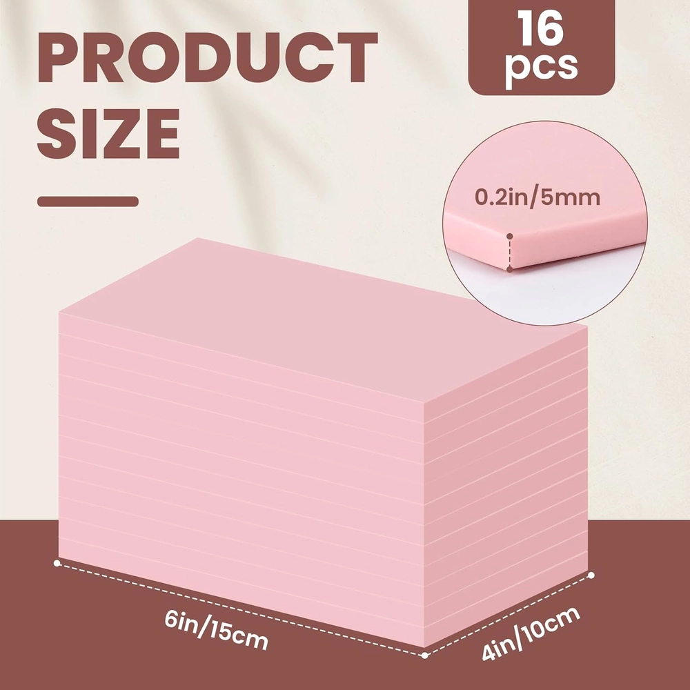 Pink Soft Rubber Carving Blocks 4×6 – Pink Soft Rubber Carving Blocks — view 2