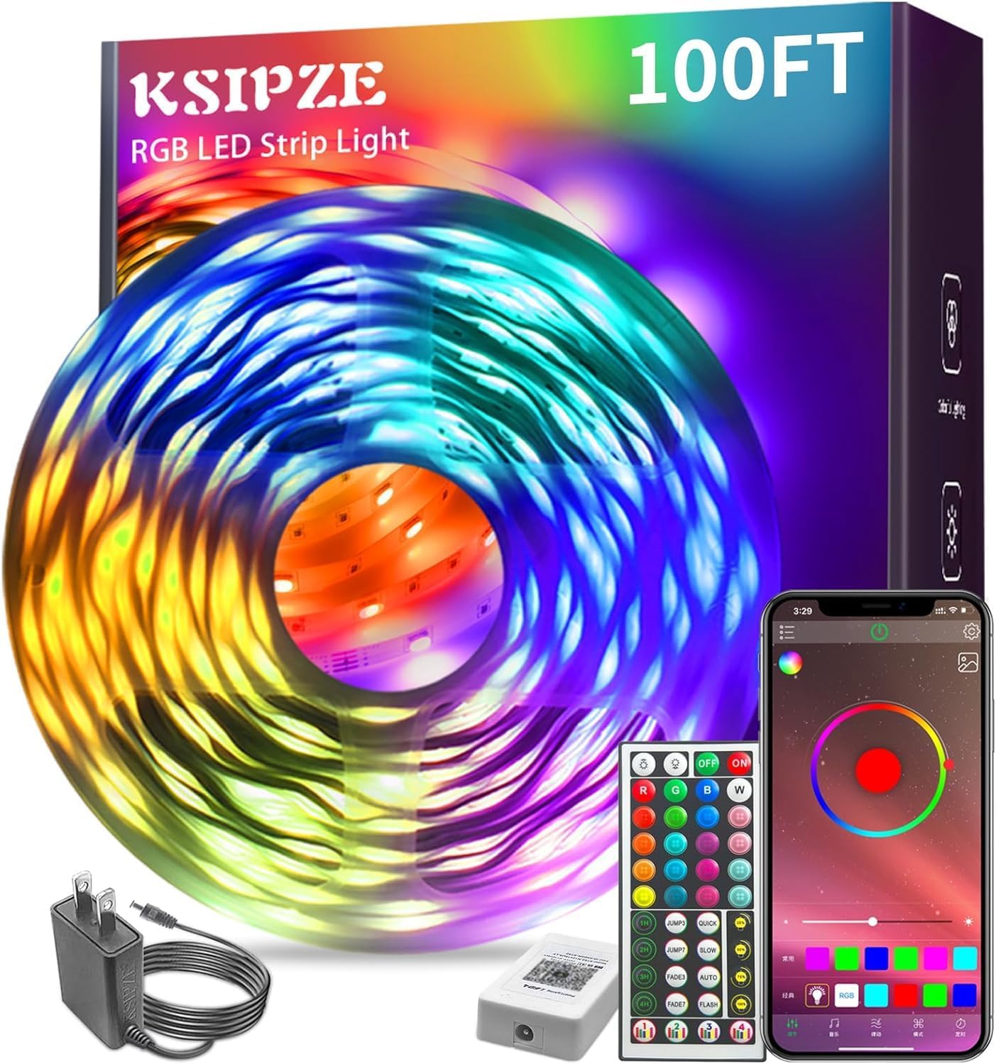 100ft RGB LED