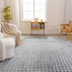Cloud Grey Waffle Rug - image 2