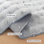 Cloud Grey Waffle Rug - image 3