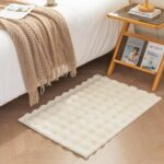 Cloud Grey Waffle Rug - image 7