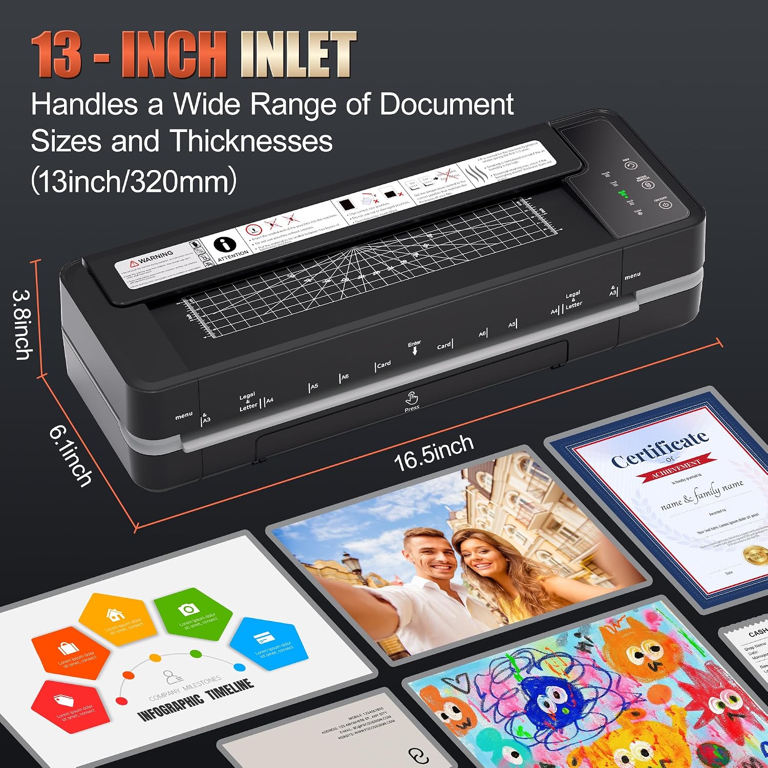 Speedy 13-Inch Thermal Laminator - Hình 2