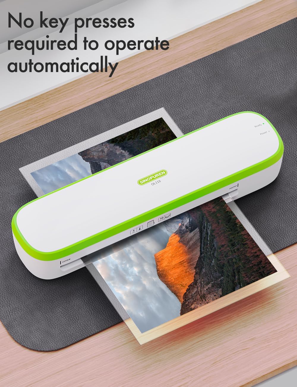 Sinopuren OL118 Thermal Laminator Kit - Hình 5