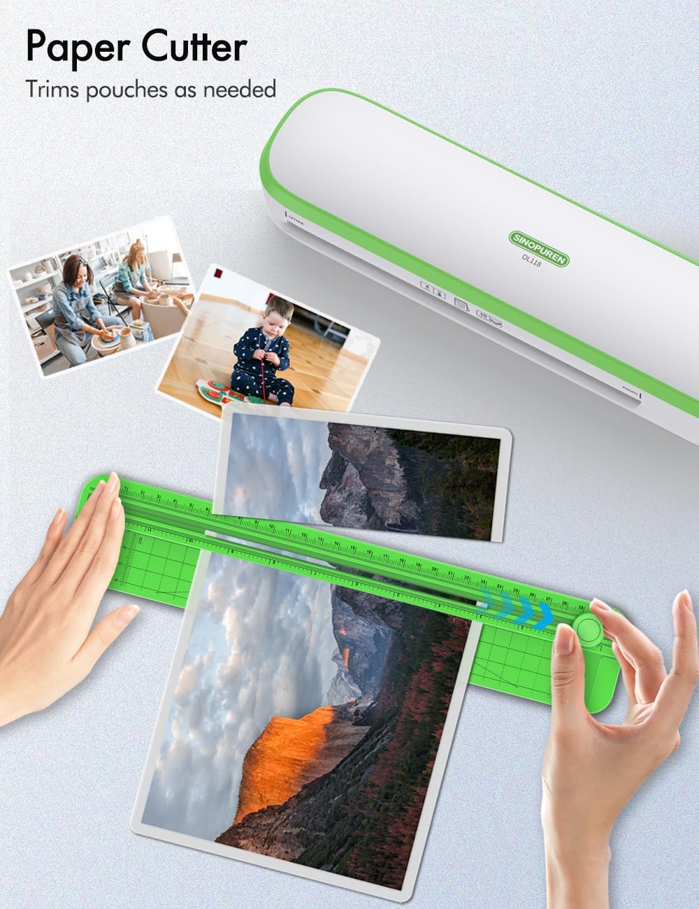 Sinopuren OL118 Thermal Laminator Kit - Hình 3