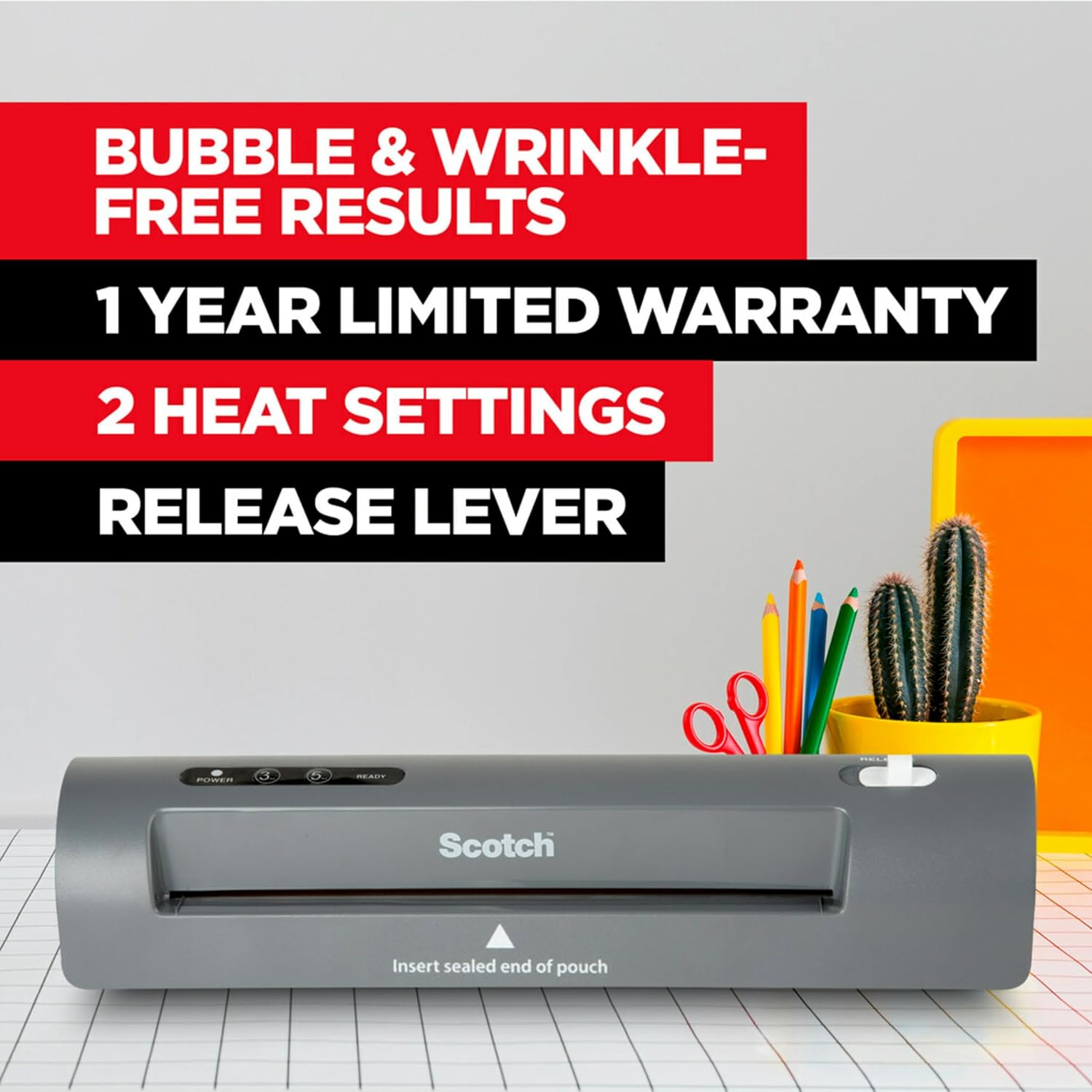 Scotch Gray Thermal Laminator - Hình 2