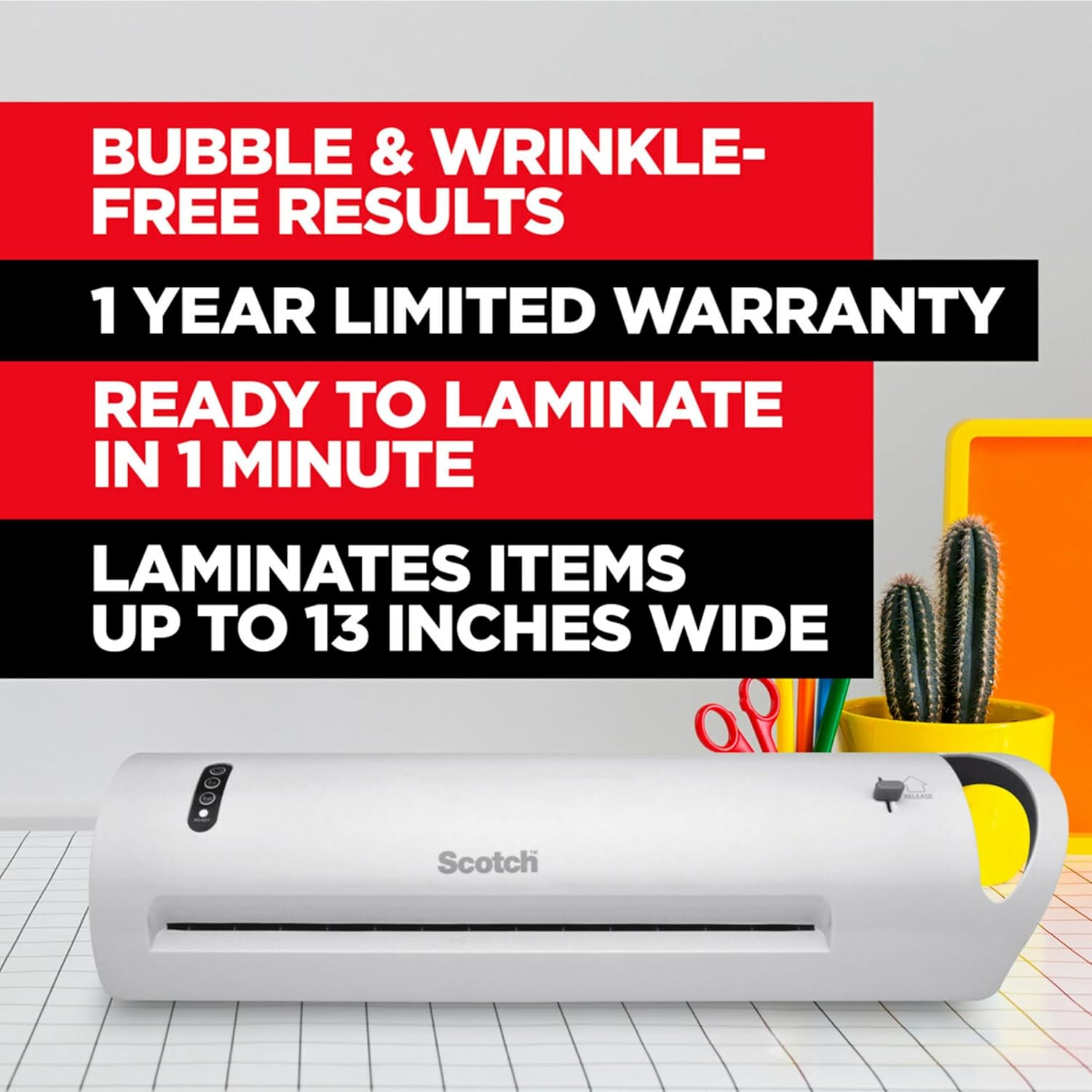 Scotch 13-Inch Wide Thermal Laminator - Hình 2