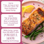Olivaro Courtyard 6-Quart Pink Air Fryer