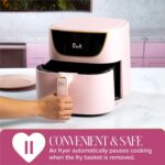 Olivaro Courtyard 6-Quart Pink Air Fryer