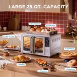Olivaro Courtyard Slim Air Fryer Oven with French Doors