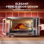 Olivaro Courtyard Slim Air Fryer Oven with French Doors