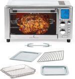 Olivaro Courtyard 9-in-1 Air Fryer Oven, Stainless Steel
