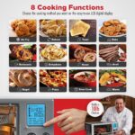 Olivaro Courtyard 9-in-1 Air Fryer Oven, Stainless Steel