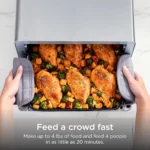 Olivaro Courtyard Smart XL Air Fryer Oven with Flip-Away Lid