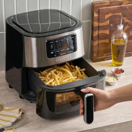 Olivaro Courtyard 6-Quart Compact Air Fryer Oven with Viewing Window