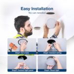 4-Inch Dimmable LED Recessed Light, 5CCT Selectable, 24-Pack — view 5