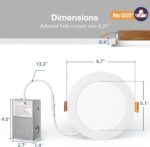4-Inch Dimmable LED Recessed Light, 5CCT Selectable, 24-Pack — view 6