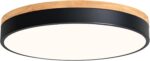 Minimalist wood grain LED ceiling light – Minimalist Wood Grain & — view 12