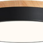 Minimalist wood grain LED ceiling light – Minimalist Wood Grain