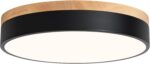 Minimalist wood grain LED ceiling light – Minimalist Wood Grain