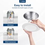 Smart LED Recessed Lighting 5/6 Inch Dimmable, 12-Pack — view 2