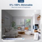 Smart LED Recessed Lighting 5/6 Inch Dimmable, 12-Pack — view 6