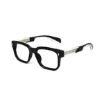 Bold Black Rectangle Eyeglasses