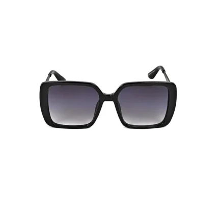Women's Oversized Black Square Frame Sunglasses - Hình 2